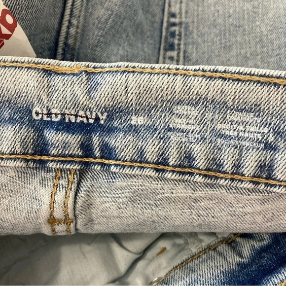 New Old Navy Extra High-Rise Straight Jeans Size 26 - Picture 3 of 11